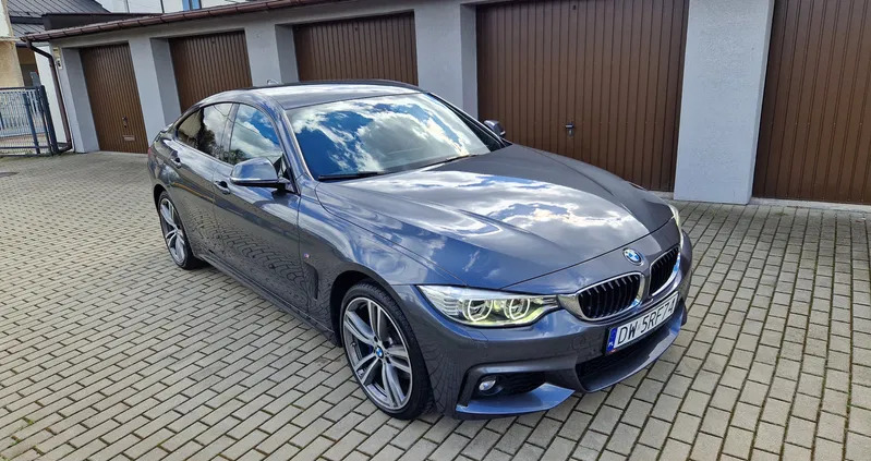 bmw lubuskie BMW Seria 4 cena 99000 przebieg: 103000, rok produkcji 2017 z Katowice